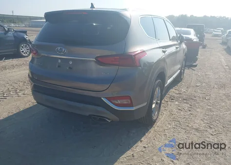 2019 Hyundai Santa Fe Sel from USA, damaged, VIN 5NMS3CAD0KH007388